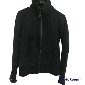Lululemon Athletica scuba jacket black Size 4